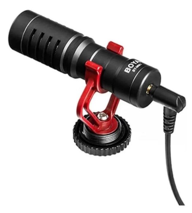 Microfone Boya BY-MM1 Cardioide Direcional para Câmeras e Smartphones - Imagem 2