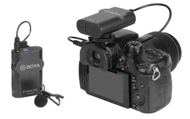 Microfone Boya BY-WM4 Pro Sem Fio para Câmeras e Smartphones - Imagem 2