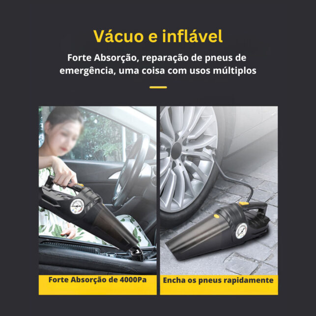 Aspirador de Pó Portátil 12V para Carro – Compacto e Eficiente - Imagem 7