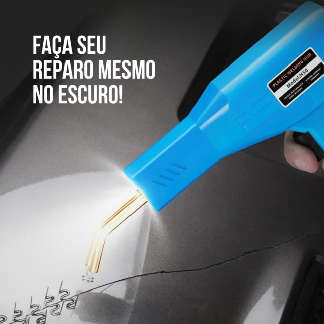 Pistola Solda Plástico Para-choque Farol Carro Grampo 110v 220v - Imagem 5