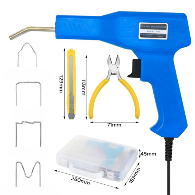 Pistola Solda Plástico Para-choque Farol Carro Grampo 110v 220v - Imagem 2