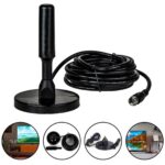 Antena Digital Smart TV Interna e Externa Cabo 5m Base Imã Magnética - Imagem 3