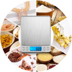 Mini Balança Digital de Cozinha com Alta Precisão, display LCD, Acabamento em Aço Inox - Imagem 6