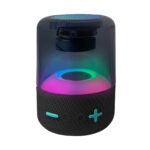 Mini Caixa De Som TWS Bluetooth LED RGB Portátil TF AUX USB Alta Qualidade Preto Branco vermelho