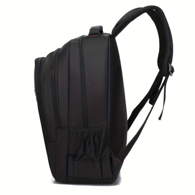 Mochila Executiva Unissex para Notebook, Resistente à Água e Estilosa, Cor Preto - Imagem 2