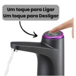 Bomba de Galão Elétrica Recarregável USB para Água – Portátil e Fácil de Usar - Imagem 4