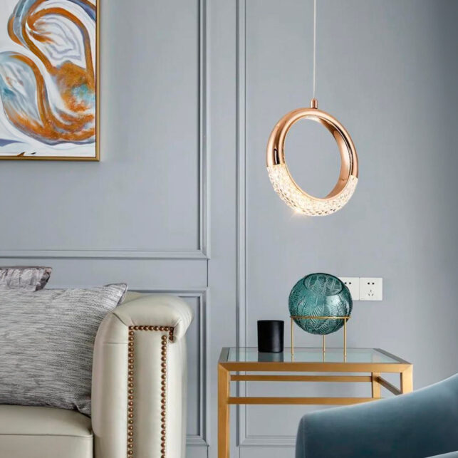 Lustre Pendente Moderno em Acrílico – 5x20cm, Design Moderno e Sofisticado para Qualquer Ambiente - Imagem 5