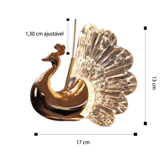 Lustre Pendente 20cm em Acrílico com LED Integrado -  Design Sofisticado para Sala - Imagem 5