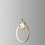 Lustre Saturno para Teto em Acrílico 20cm x 5cm, Moderno e Sofisticado - Imagem 5