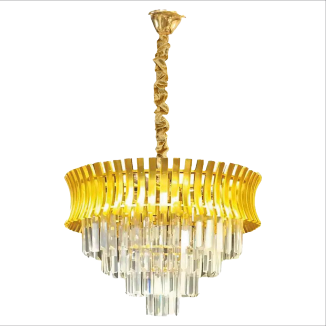 15253939110_1-1.png Lustre Pendente Cristal 50x50cm – Design Luxuoso, Sofisticado e Elegante - Imagem 1