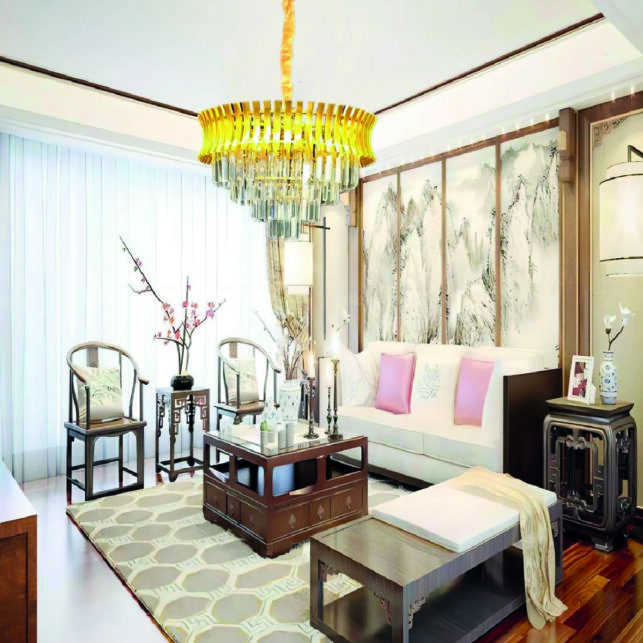 15253939223_4201-2.jpg Lustre Pendente Cristal 50x50cm – Design Luxuoso, Sofisticado e Elegante - Imagem 3