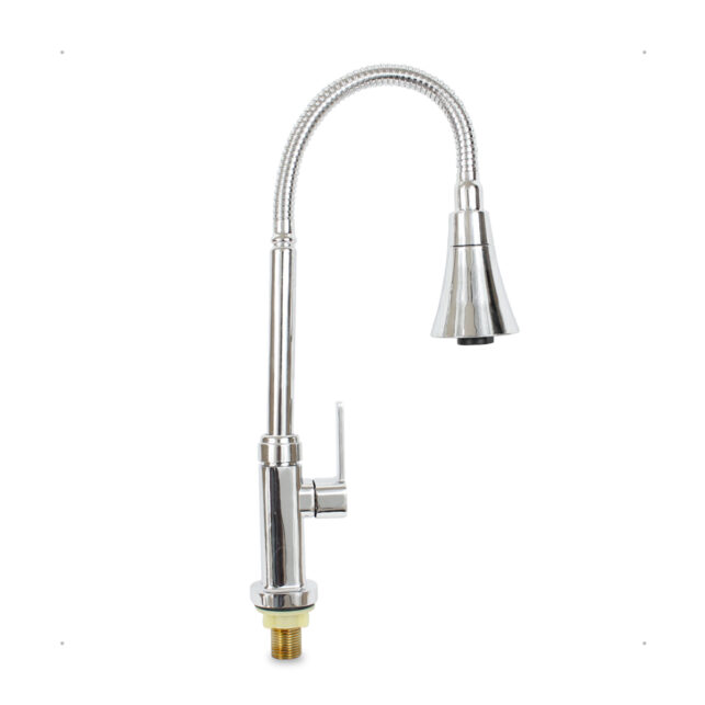 Torneira de Metal para Cozinha, Resistente, Durável, Acabamento de Alta Qualidade - Imagem 2
