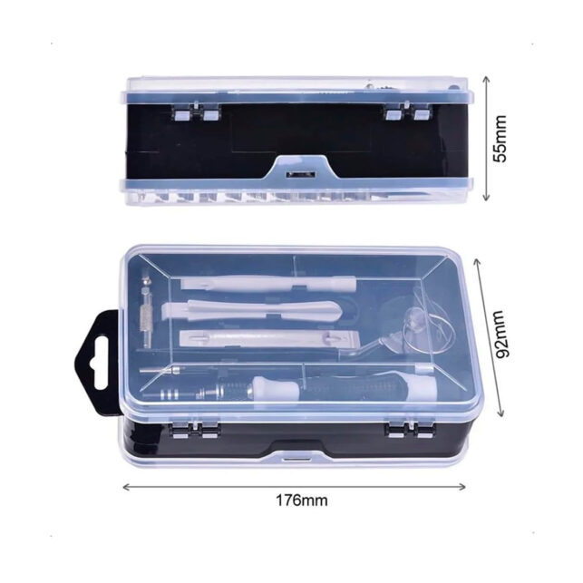 Kit Ferramenta 115 Chaves de Precisão para Celular, Notebook, Tablet – Completo e Durável - Imagem 3