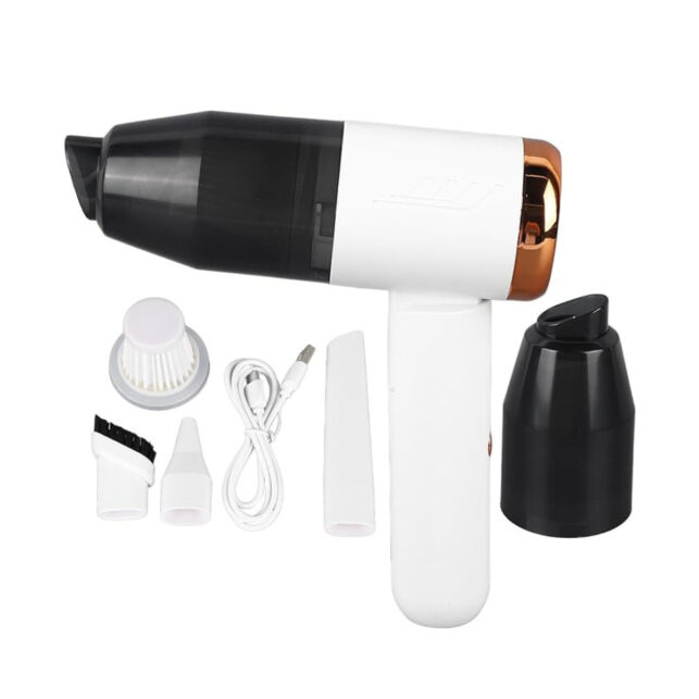 Aspirador Automotivo Portátil Recarregável Premium de Alta Potência - Imagem 7