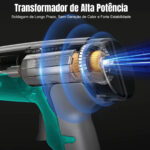 Pistola Para Soldar Plástico Para-choque Carro 200 Grampos - Imagem 4
