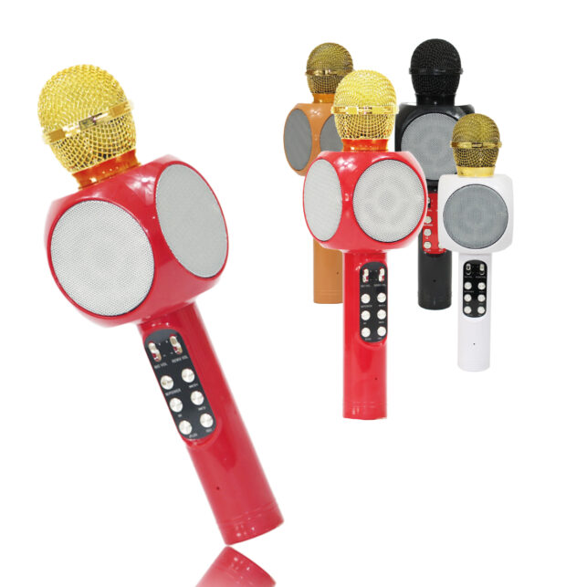 Microfone Youtuber Bluetooth para Karaokê com Caixa de Som Integrada, Função de Gravação e Mudança de Voz, Iluminação LED Colorida, Ideal para Criação de Conteúdo - Imagem 7