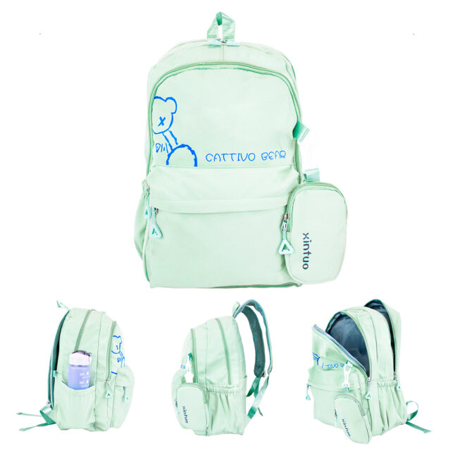 Mochila Juvenil Feminina para Escola e Faculdade, Espaçosa, Reforçada e Moderna - Imagem 4