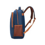 Mochila Masculina Impermeável Grande Reforçada, Ideal para Uso Escolar e Diário, Disponível em Azul e Marrom - Imagem 5