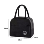 Bolsa Térmica Grande de Poliéster Impermeável Reforçada com Alça Ajustável e Alta Capacidade - Imagem 3