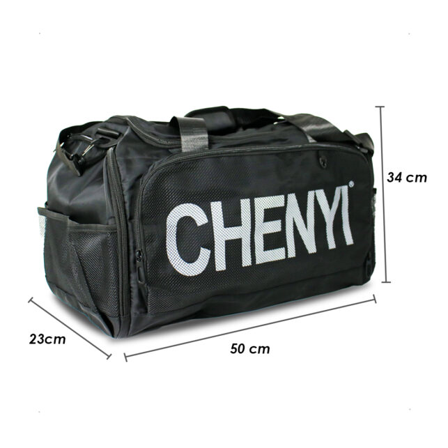 Bolsa Mala Mochila Academia Fitness Esportiva, Impermeável, Grande e Resistente, Ideal para Viagens e Esportes - Imagem 2