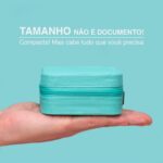 Porta Joias Portátil Viagem Estojo Maleta Caixa Bijuteria - Imagem 2