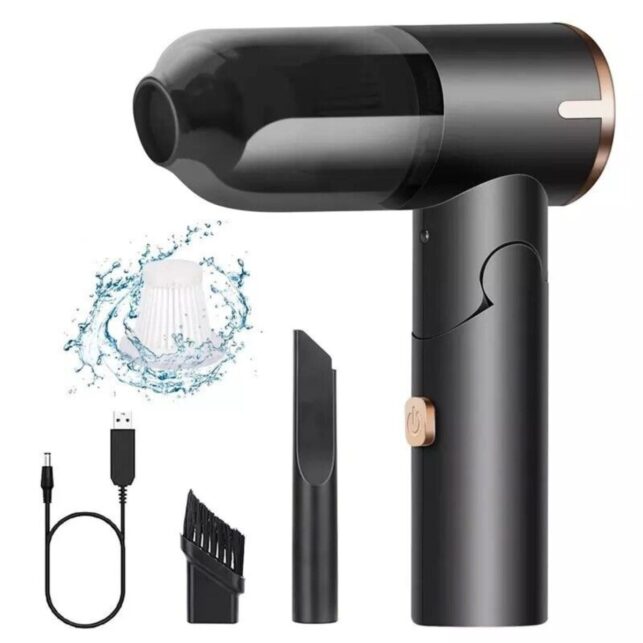 Aspirador Automotivo Portátil Recarregável Premium de Alta Potência - Imagem 8