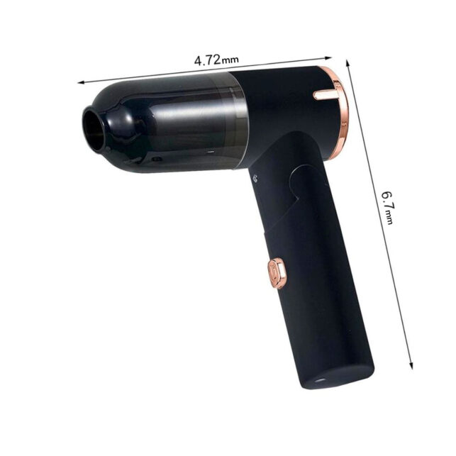 Aspirador Automotivo Portátil Recarregável Premium de Alta Potência - Imagem 2