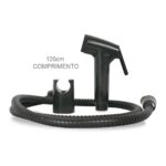 Ducha Higiênica de Metal Completa com Mangueira e Suporte – Alta Pressão e Durabilidade - Imagem 3