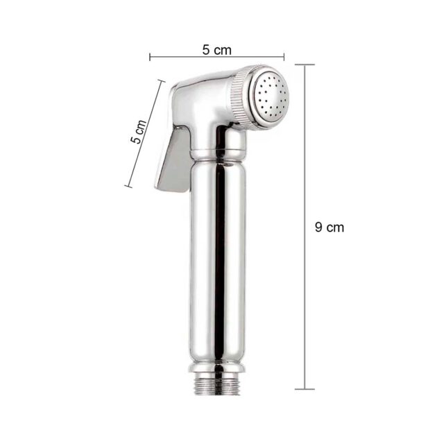 Ducha Higiênica de Metal Completa com Mangueira e Suporte – Alta Pressão e Durabilidade - Imagem 4