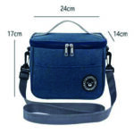 Bolsa Térmica Lancheira Pequena 3L Marmita Fitness | Academia | Passeios | Trabalho - Imagem 2