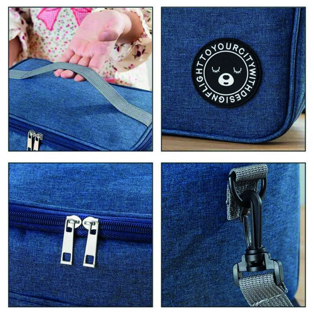 Bolsa Térmica Impermeável de Poliéster com Isolamento Reforçado e Alta Capacidade - Imagem 4