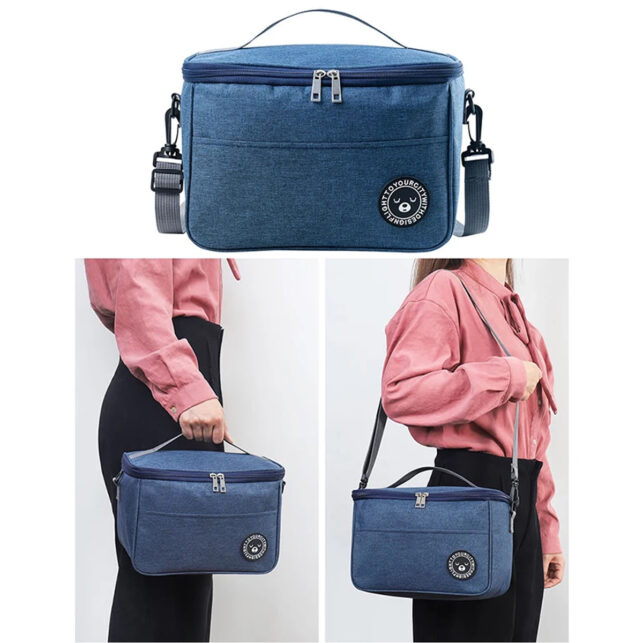 Bolsa Térmica Impermeável de Poliéster com Isolamento Reforçado e Alta Capacidade - Imagem 6