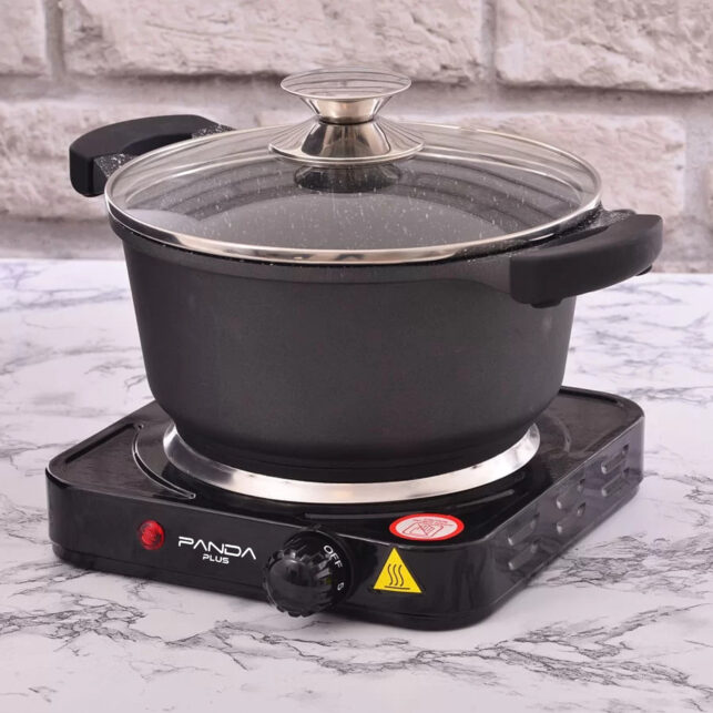 Fogão Elétrico Cooktop de Mesa 1 Boca 1000W – Design Moderno, Compacto e Portátil - Imagem 10