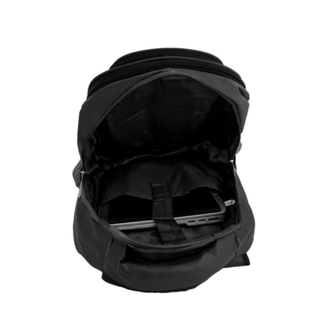 Mochila Masculina Reforçada em Couro Impermeável para Viagem, Trabalho e Escola, Disponível em Preto e Marrom - Imagem 11